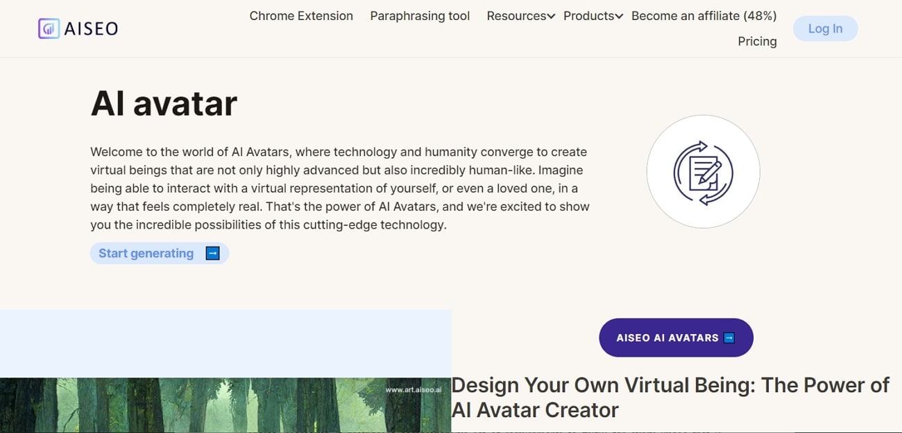 aiseo ai avatar generator