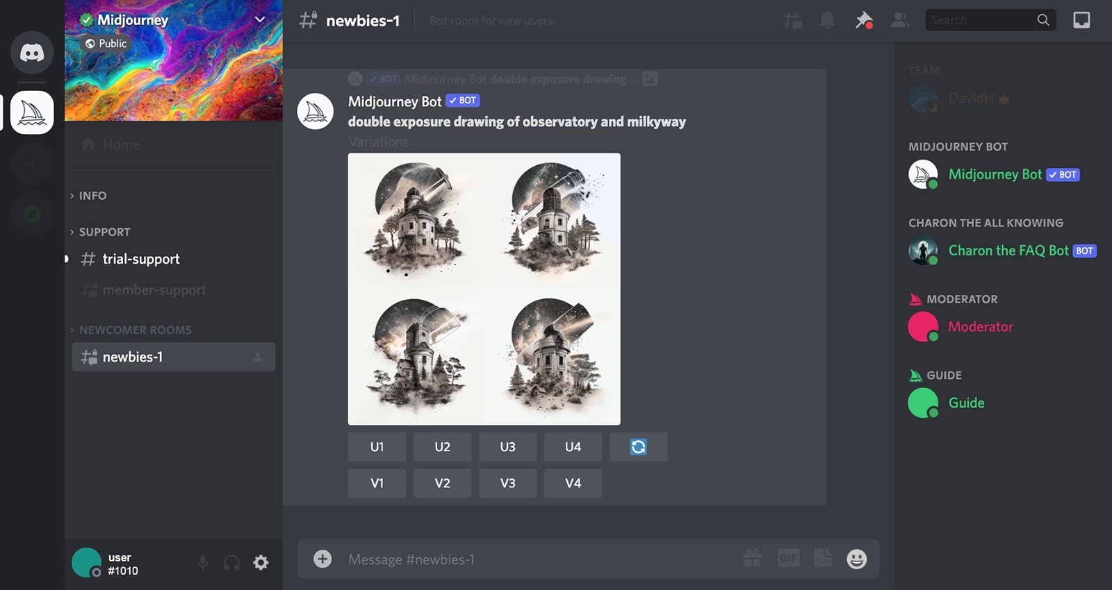 midjourney ai avatar generator